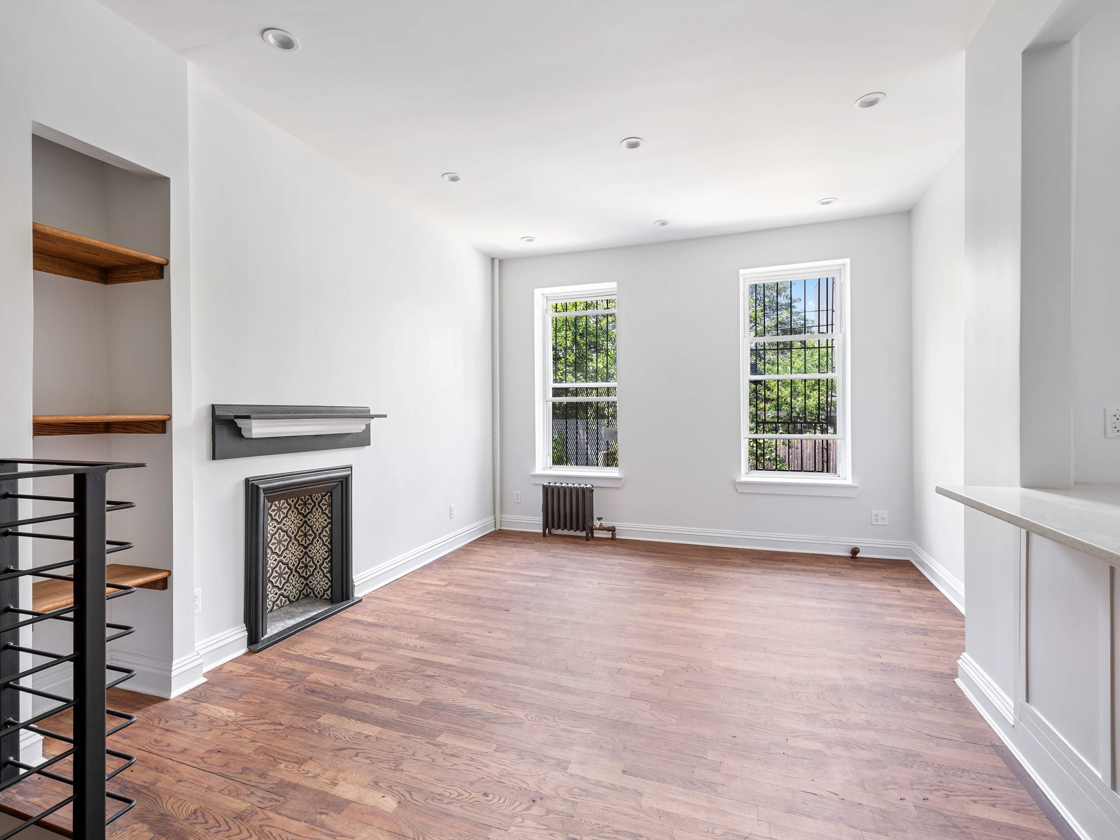 Originally built in 1925, 1111 Putnam Ave has been renovated to seamlessly blend modern finishes and classic details.
