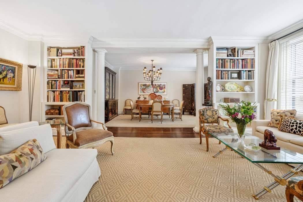 Located on a double door elevator landing on the sixth floor of a full service, white glove prewar co op in Carnegie Hill with an on site fitness center this ...