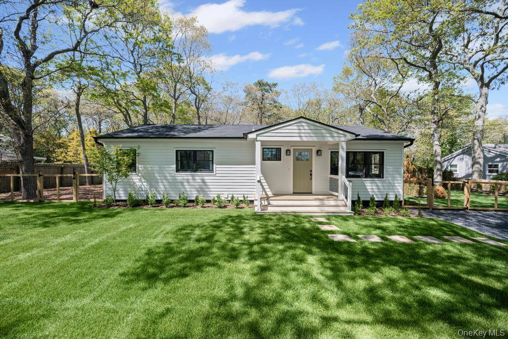 This beautifully updated three bedroom, two bath contemporary ranch offers seamless single level living with an open floor plan and clean, modern lines.