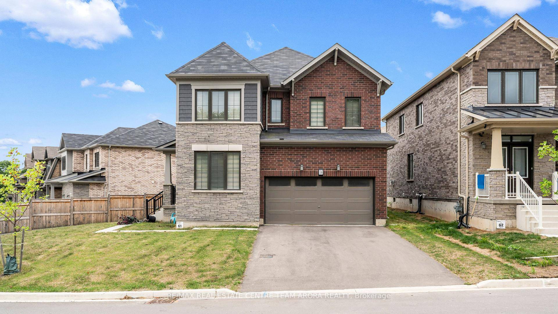 This stunning corner home is situated on a premium lot, offering beautiful green space views and a peaceful lake at the back.