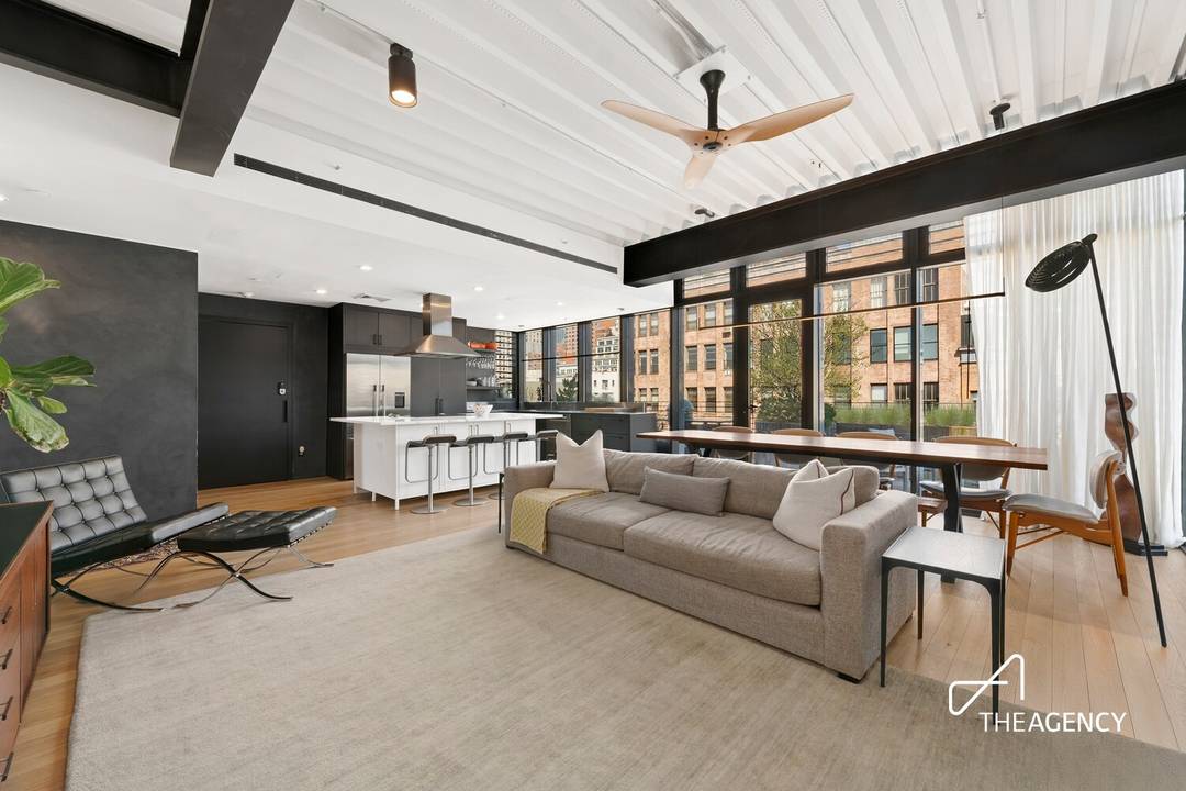Penthouse Retreat with a Private Terrace in the Heart of Boerum Hill Experience the perfect balance of privacy, character, and modern upgrades in this three bedroom, two bathroom penthouse residence, ...