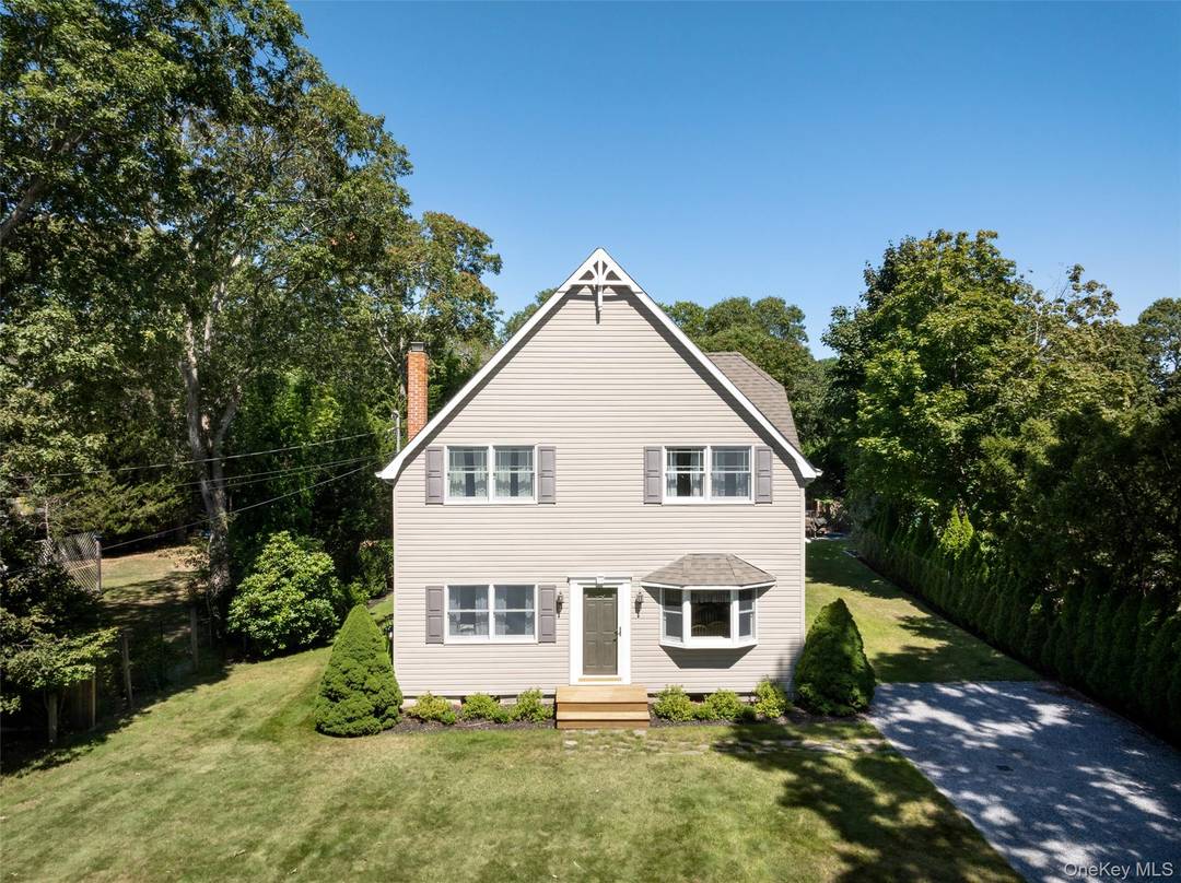 Nestled on a tranquil cul de sac in the heart of Hampton Bays, this beautifully renovated Cape Cod style home offers the perfect blend of classic character and modern comfort ...