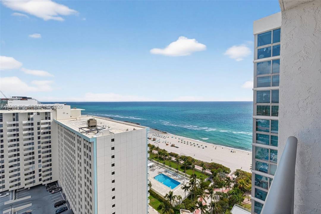 Rare opportunity to own a spacious oceanfront residence at Mirasol Ocean Tower, 2655 Collins Avenue, featuring beautiful Intracoastal and city views from the 23rd floor.