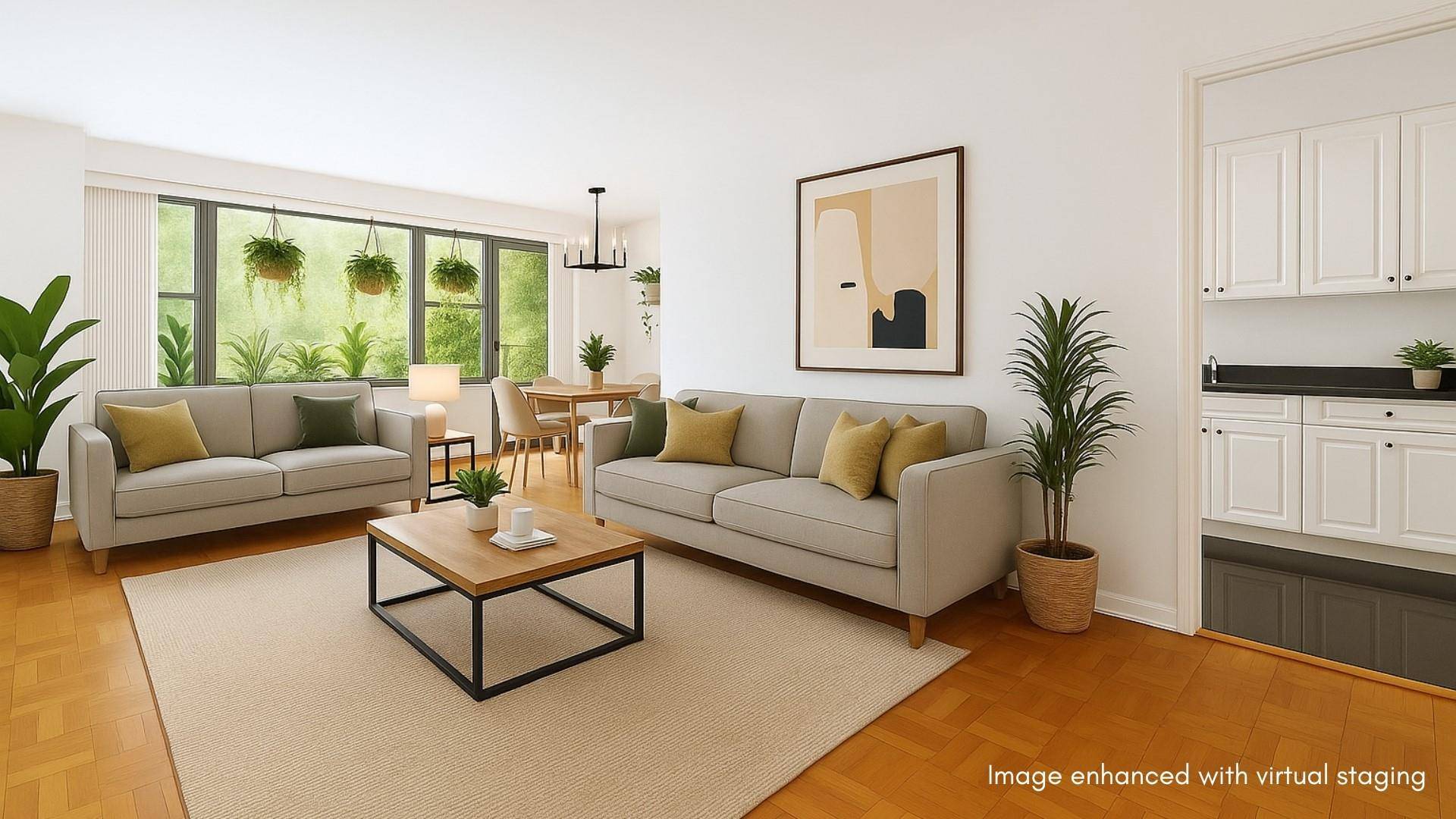 Full Service Luxury Living at the Winston Churchill Come explore this beautifully renovated two bedroom, two bath residence with a private terrace at the luxurious, full service Winston Churchill.