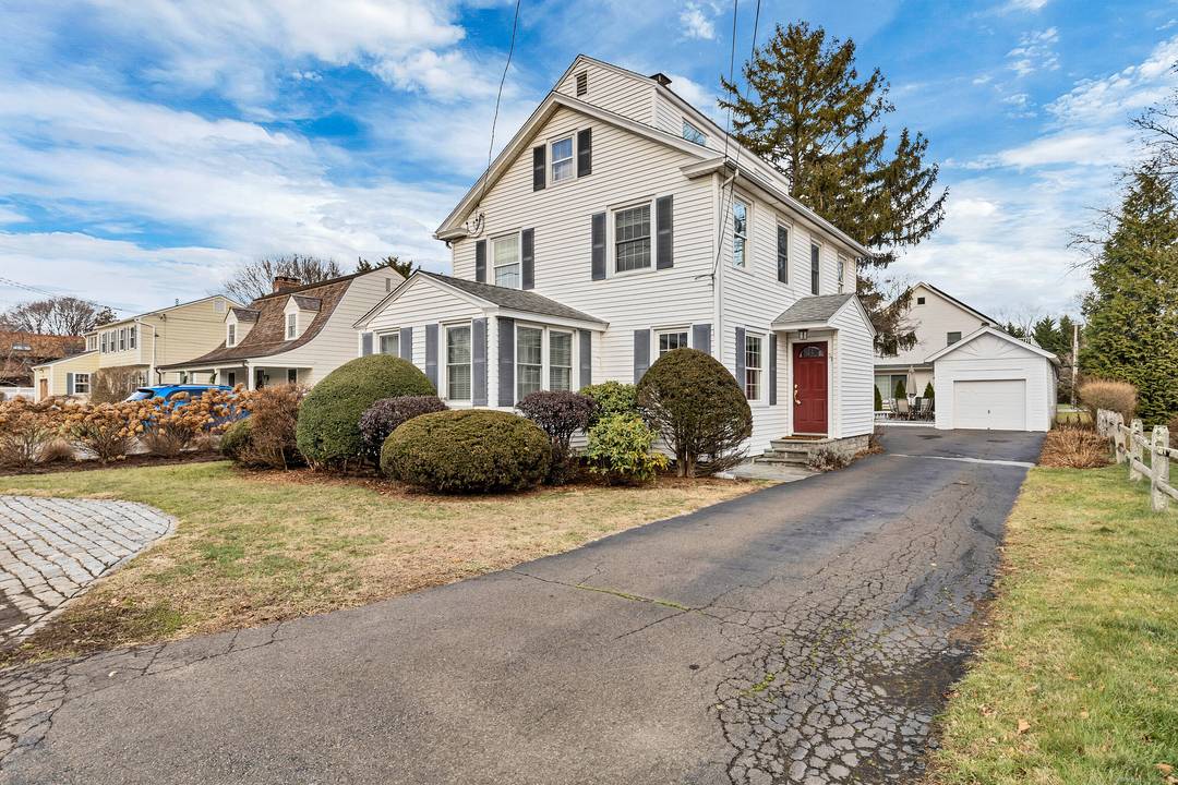 Furnished rental steps from a private beach.