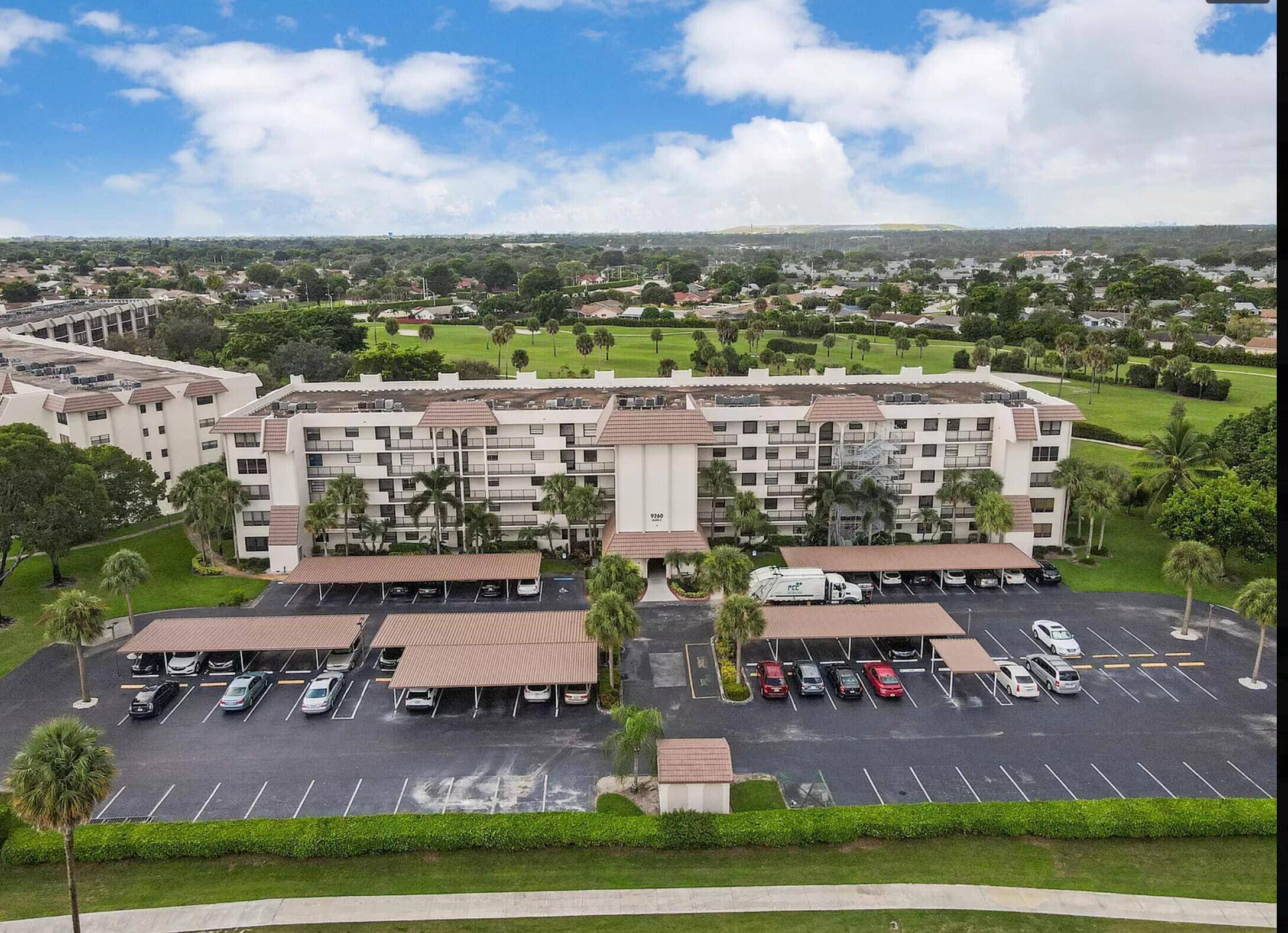 Welcome to acres of golf course views from the top floor.
