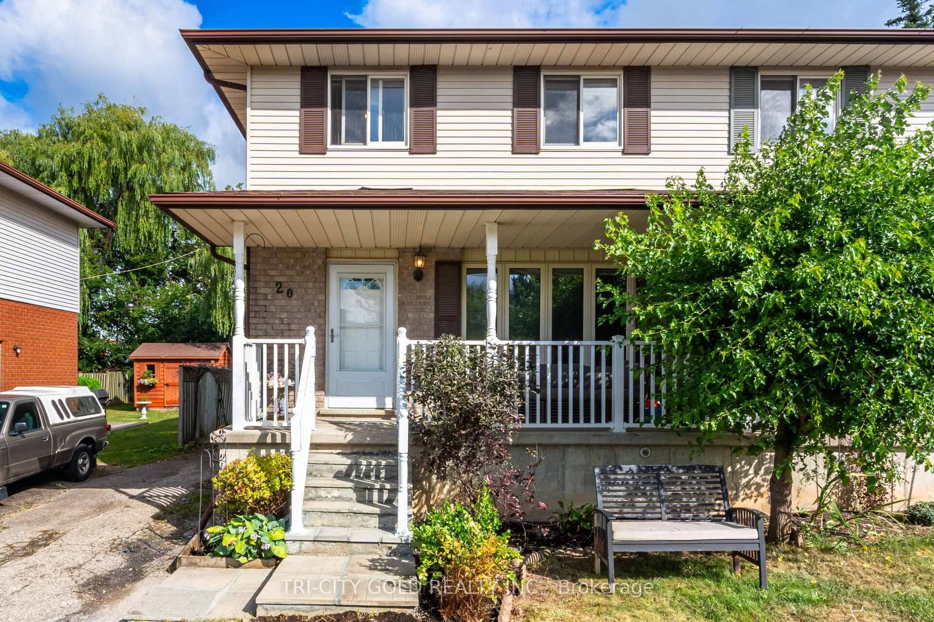 Welcome to 20 Rauch Court, a charming semi detached home nestled on a quiet cul de sac in Kitcheners' sought after Forest Heights West community.
