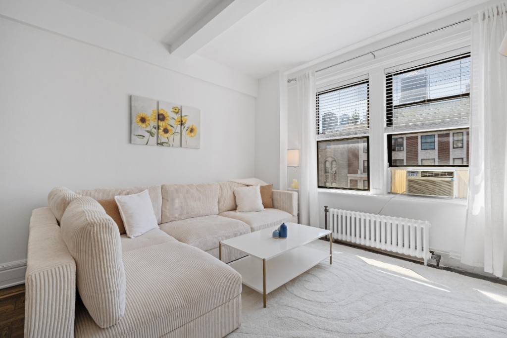 Welcome to Apartment 15B at 269 West 72nd Street a beautifully renovated one bedroom home perched high above the Upper West Side.