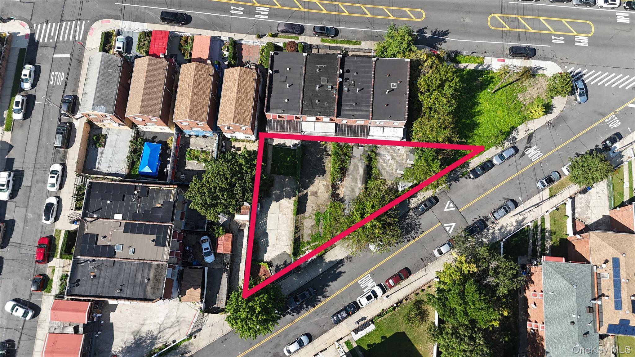 Residential development site or parking lot opportunity.
