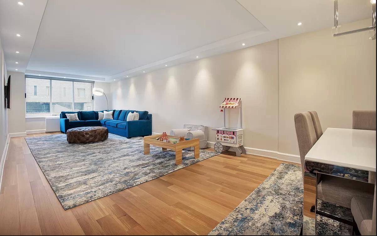 This spacious three bedroom, three bathroom condominium home has been carefully updated to maximize space and appeal in the perfect Upper East Side location.