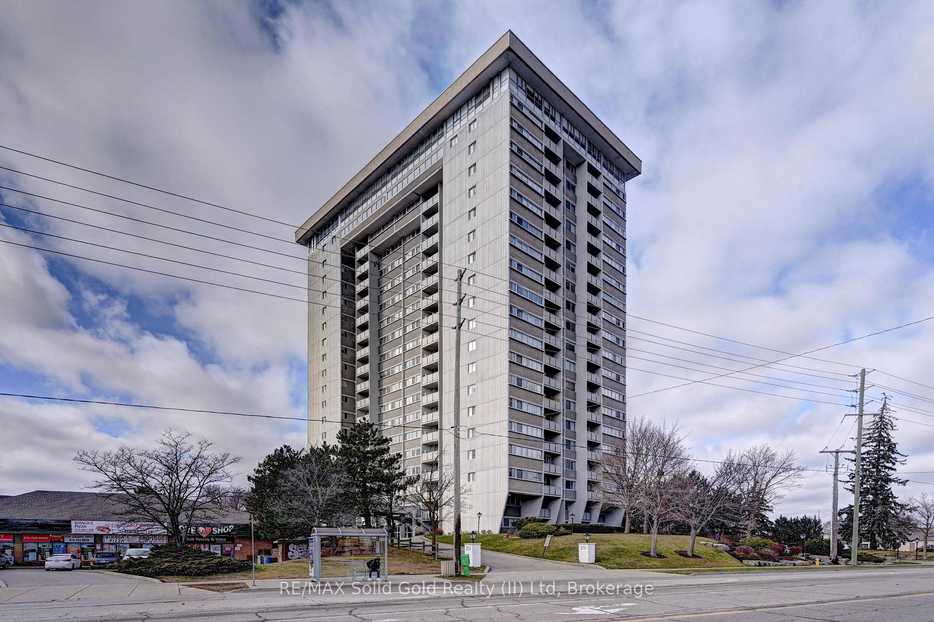 Nice view of Waterloo and surrounding areas from the 15th floor of this recently renovated corner unit.
