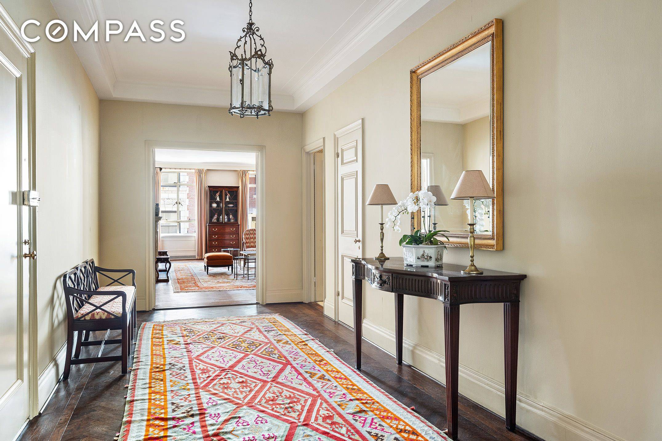 Discover the timeless grandeur and classic elegance of The San Remo in this spacious and airy 6 room, 2 bedroom, 2.