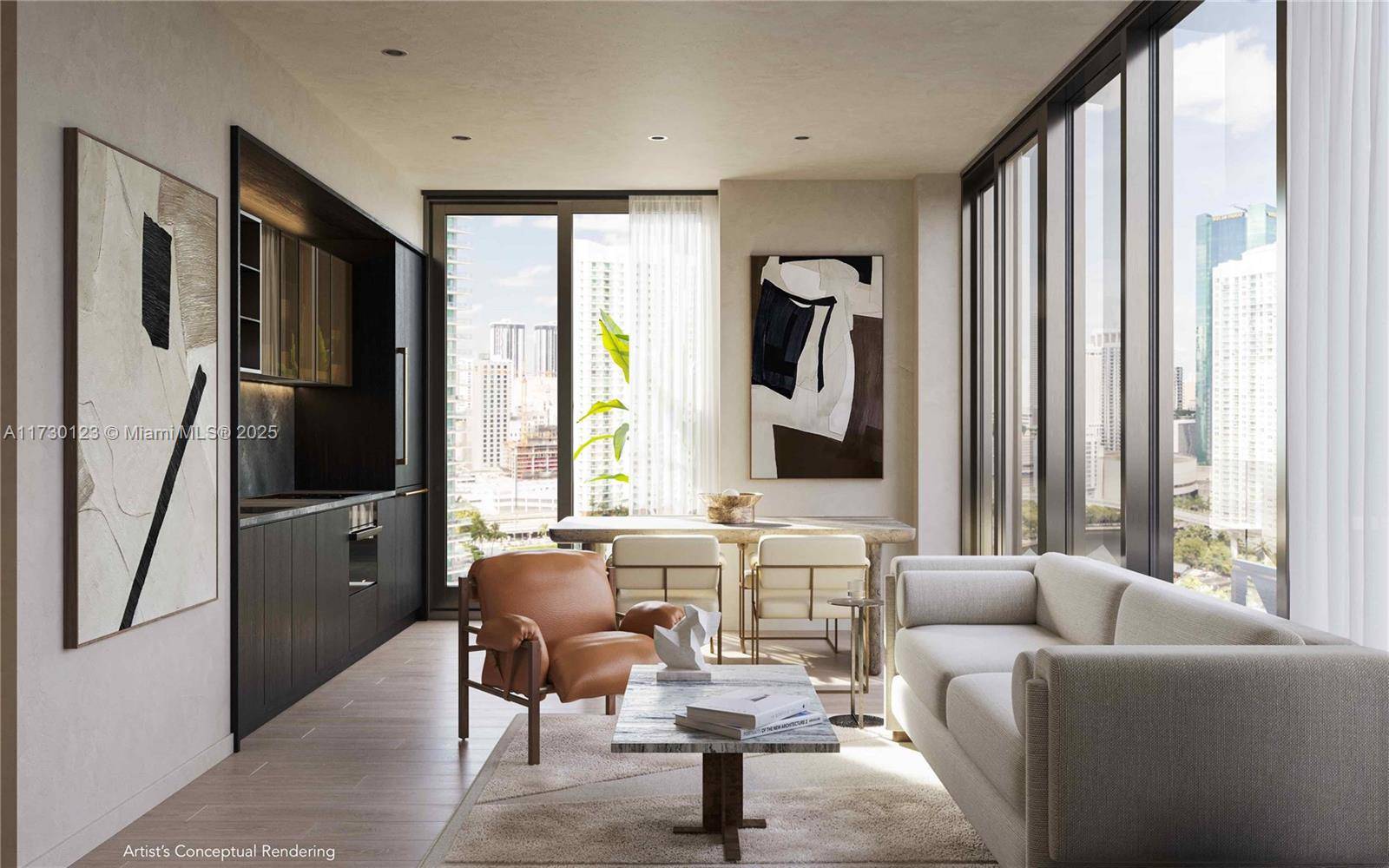Under construction Rising 44 stories above the Miami River, LOFTY Brickell offers flexible luxury living with full short term rental licensing.