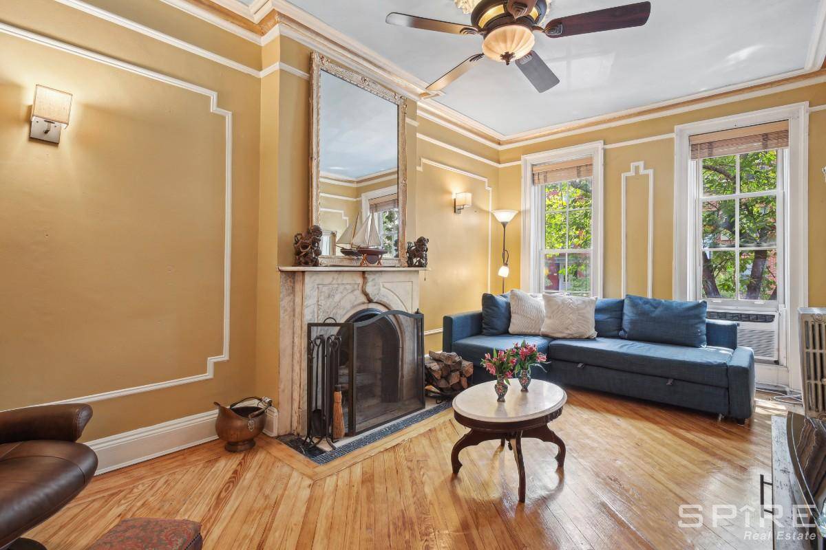 Enter the timeless elegance of 457 Warren Street, a beautifully preserved 3 story townhouse nestled in the heart of Boerum Hill.