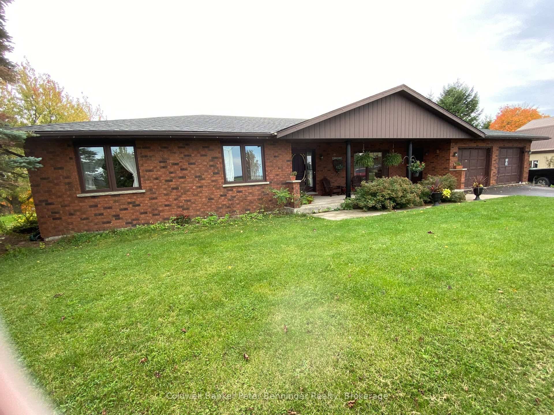 Very traditional 99. 5 acre Bruce County farm located between Tiverton and Port Elgin with cropland approximately 65 acres, Elderslie Silty Clay possibly, mixed hardwood bush approximately 25 acres and ...