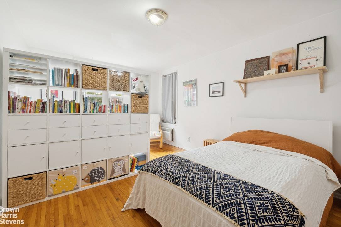 In the heart of Ditmas Park, just off of Cortelyou Road, this charming one bedroom co op in a well maintained elevator building is pitch perfect.