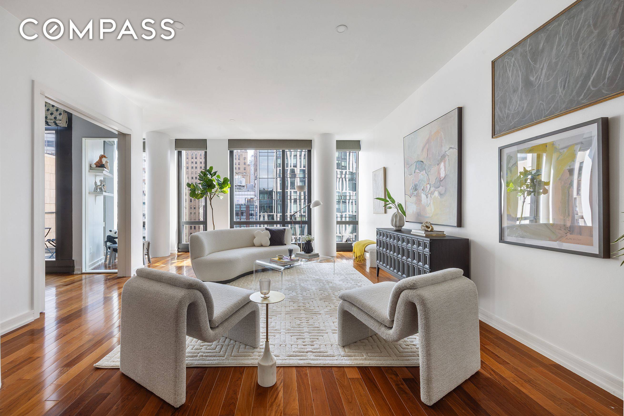 3 BEDROOM DUPLEX CONDO IN PRIME TRIBECA Indulge in contemporary luxury in this sprawling three bedroom plus home office three bathroom designer duplex featuring private outdoor space and exceptional custom ...