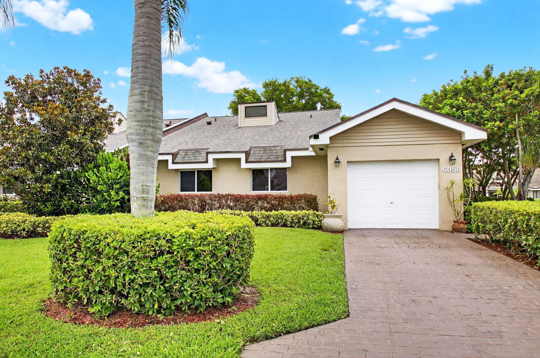 Fall head over heels for this absolutely stunning, sun soaked corner villa in one of the most sought after 55 communities and guess what ?
