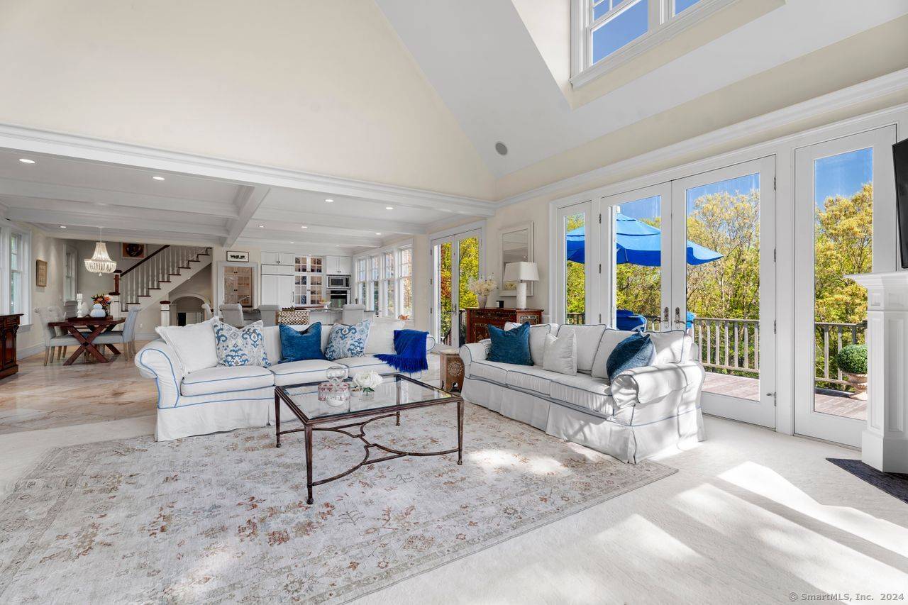 Enjoy spectacular sunrises and sunsets from your Great Room on Tiffany Hill.