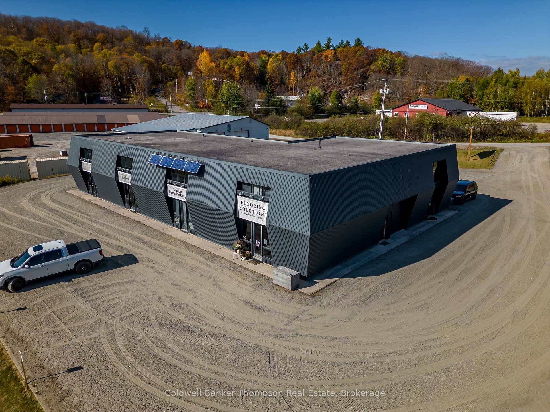 Prime Commercial Industrial Building High Exposure on Highway 11, Huntsville.