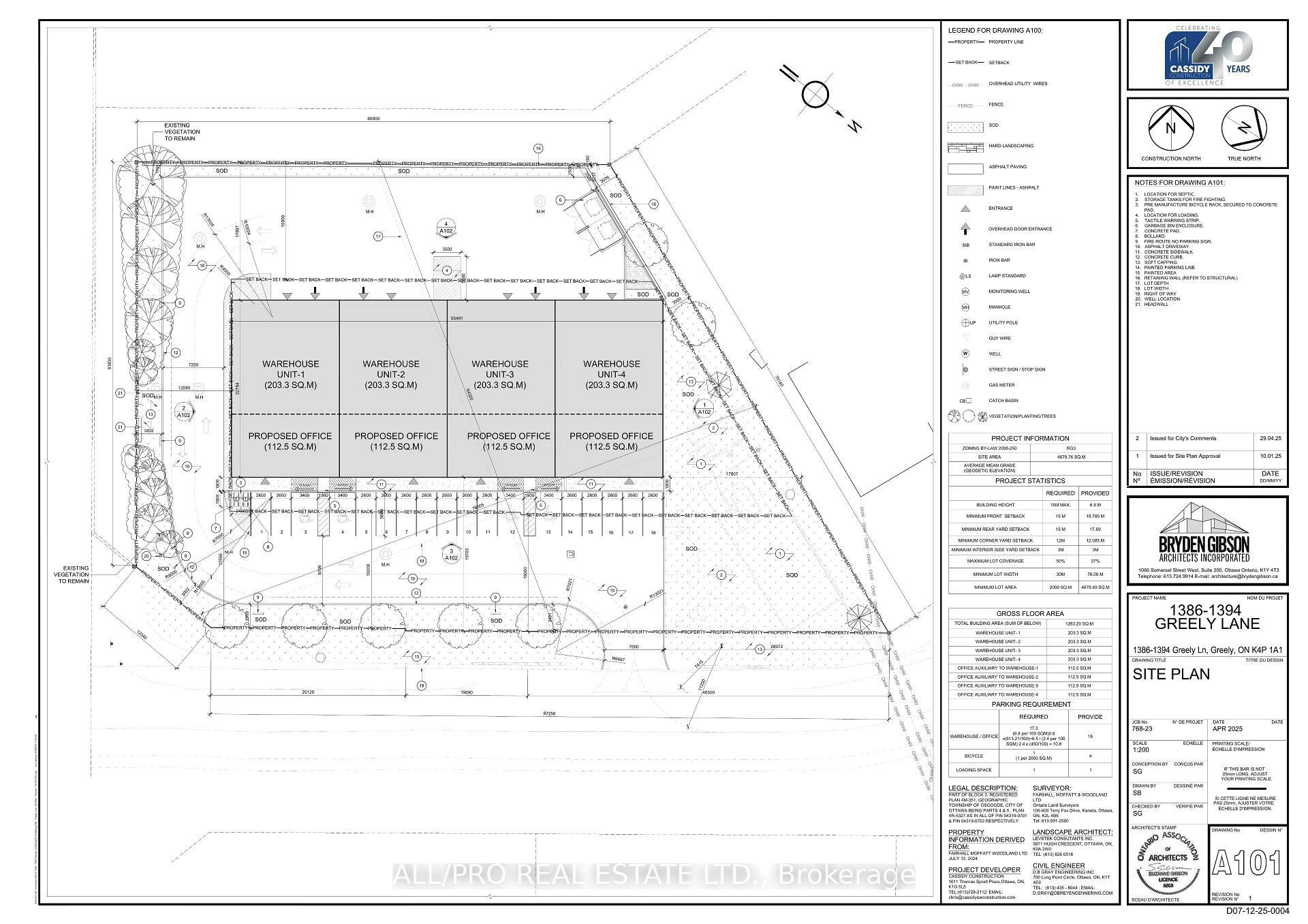 FOR LEASE 3500 SQ FT OFFICE WAREHOUSE SPACE TO BE BUILT, AVAILABLE LATE 2025 !