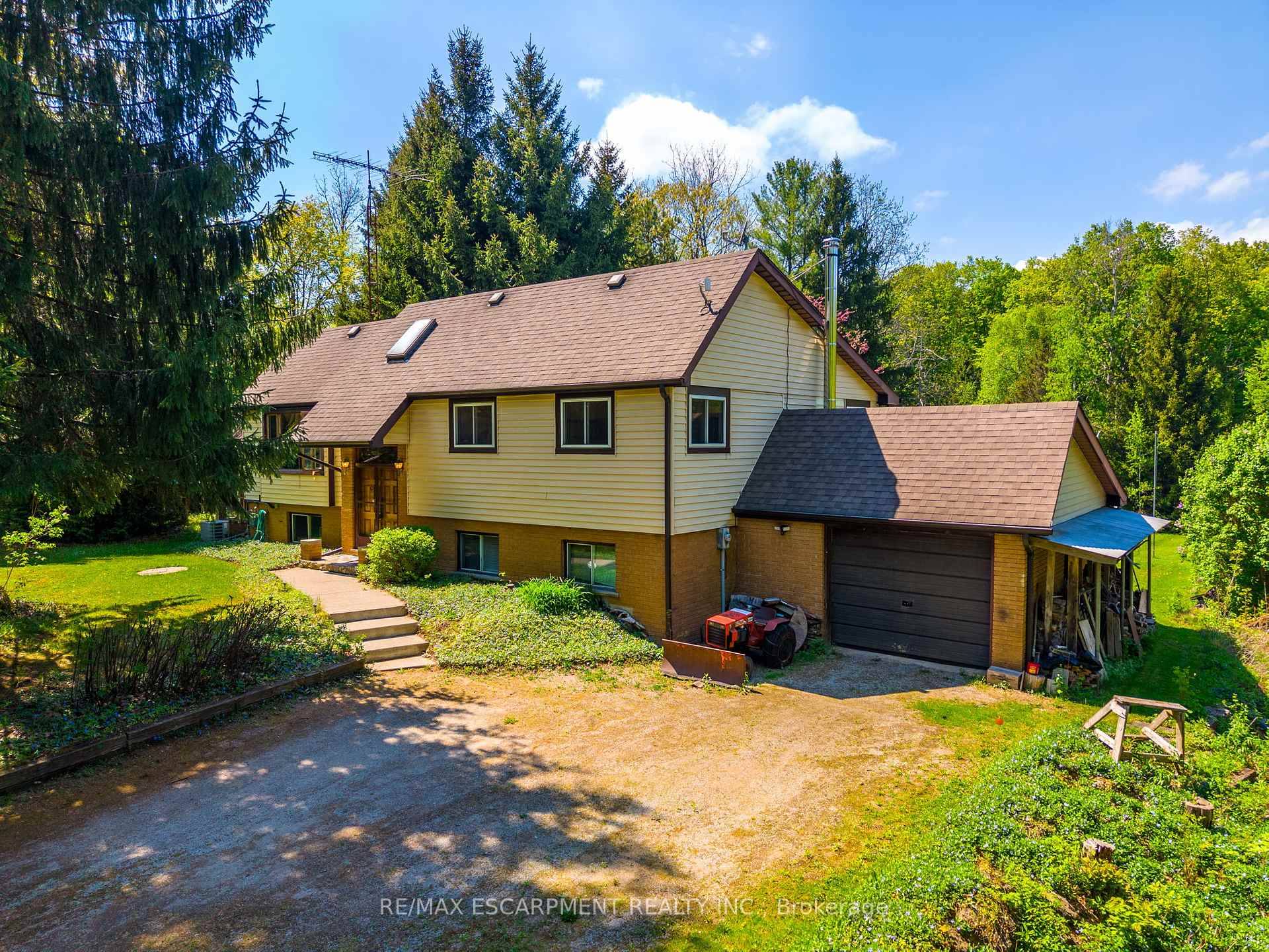 Nestled on 11. 5 stunning private acres, this unique property offers a rare blend of natural beauty and comfortable living.