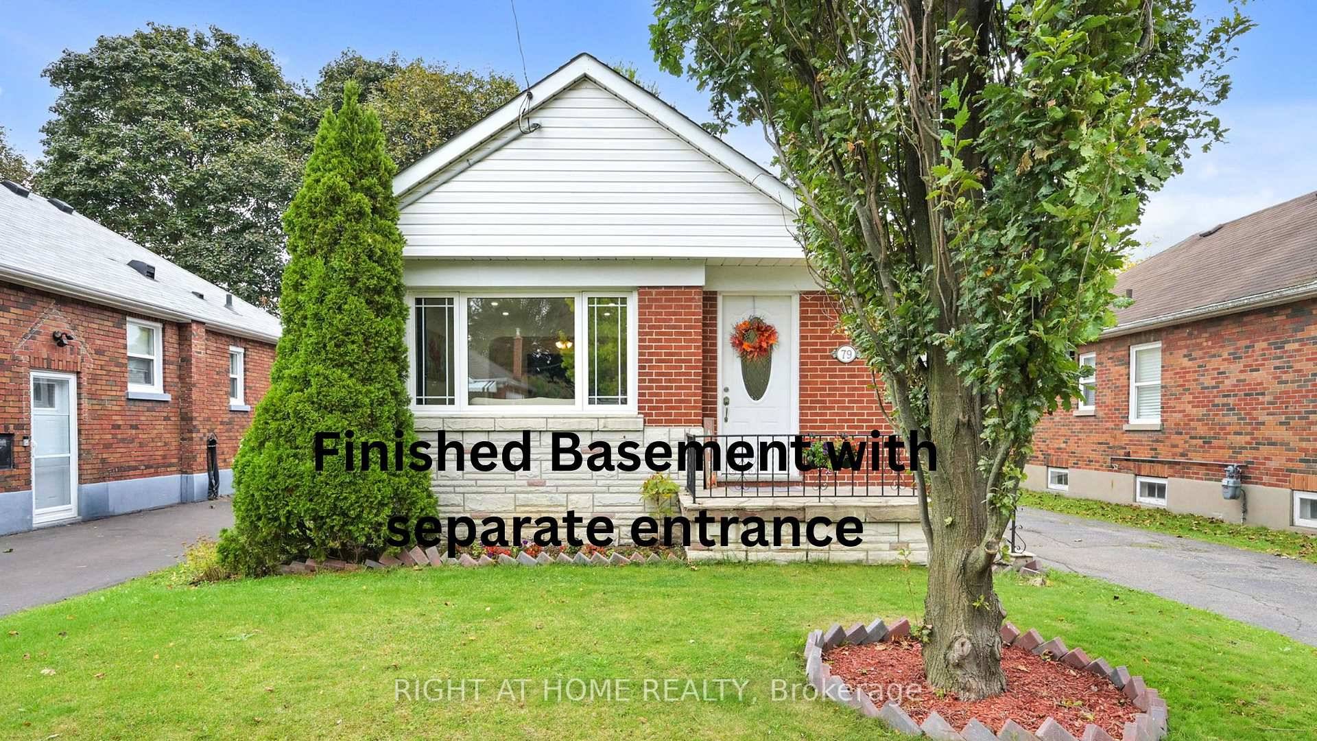 Gorgeous detached brick home surrounded by towering mature trees on one of Oshawa's most beautiful streets, featuring a majestic column oak on the front lawn.