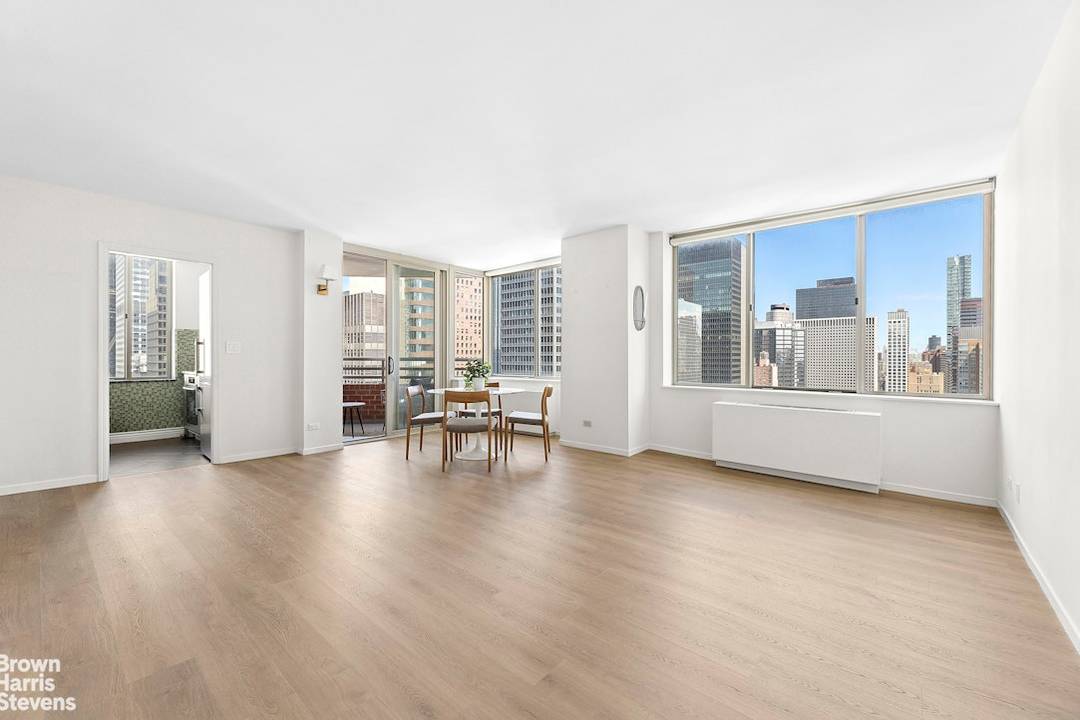 A thoughtfully designed split two bedroom, two bathroom corner residence is now available on the 30th floor of The Club at Turtle Bay Condominium.