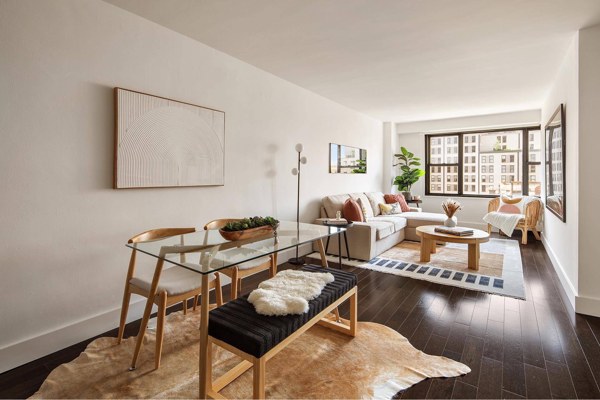 Bright and Stylish South Facing Junior One Bedroom at 85 Livingston Street, Apt.