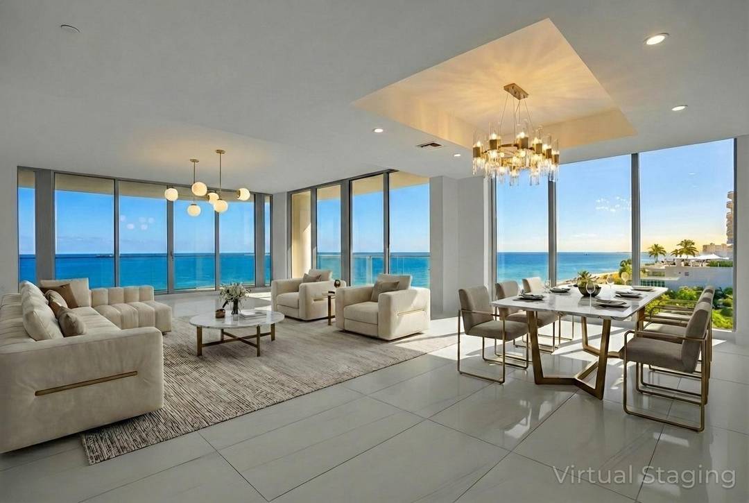 MOVE IN READY, this stunning southeast corner home in Selene, Fort Lauderdale s newest luxury oceanfront building, offers over 3, 100 square feet of thoughtfully designed living space.