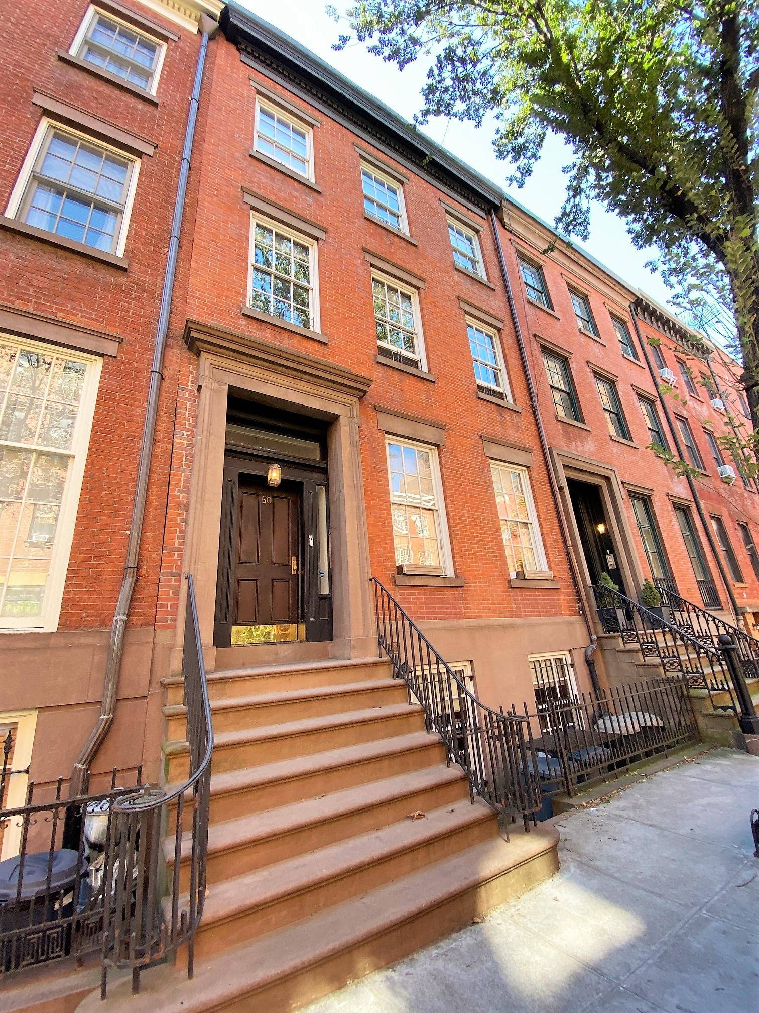 50 Jane Street AKA BUSHTOPS was built in the Greek REvival style in 1846 and renovated in 1971 can be yours to recreate once again.