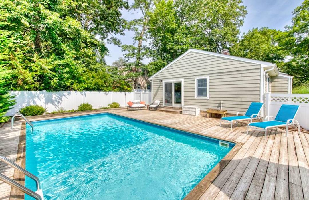 Discover simple summer living in this charming and cozy 3 bedroom, 2 bath home located in the quaint town of Remsenburg.