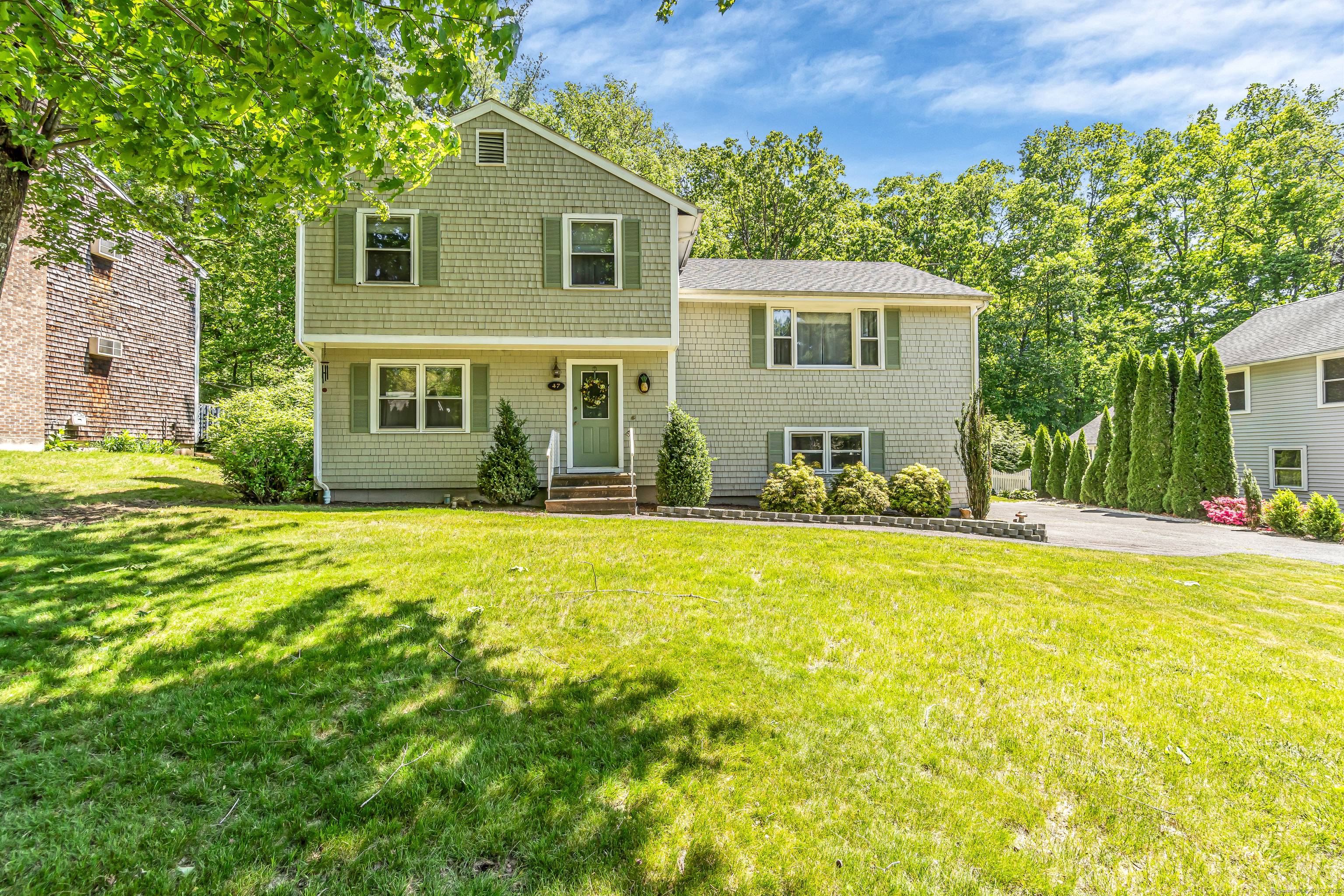 Welcome Home ! Tons of potential with lovely split level home with 3 bedrooms and 2 bathrooms that awaits your personal touch !