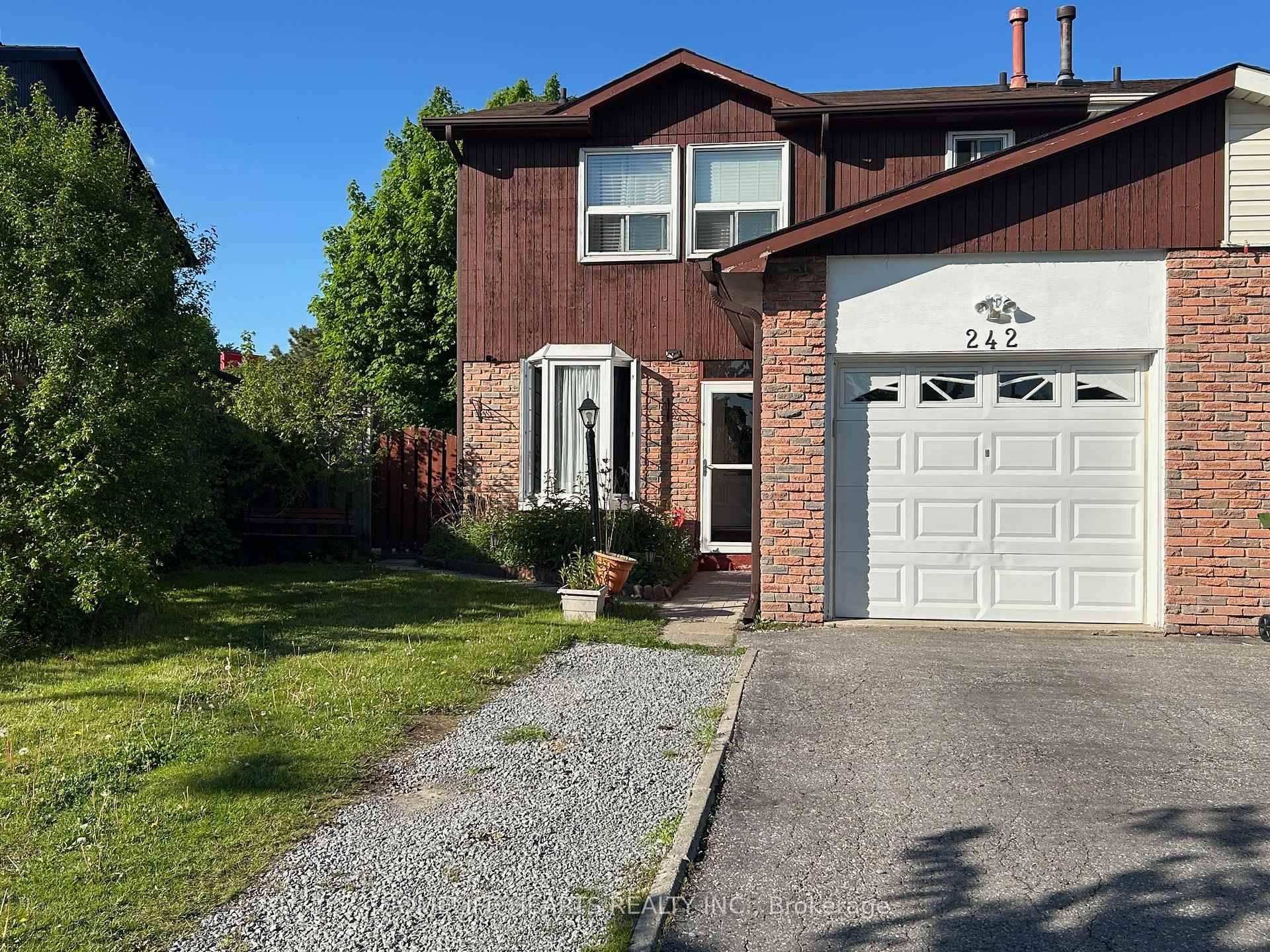 Very Well Maintained Semi Detached Sitting On A 30'X127' Lot With Plenty Of Privacy.