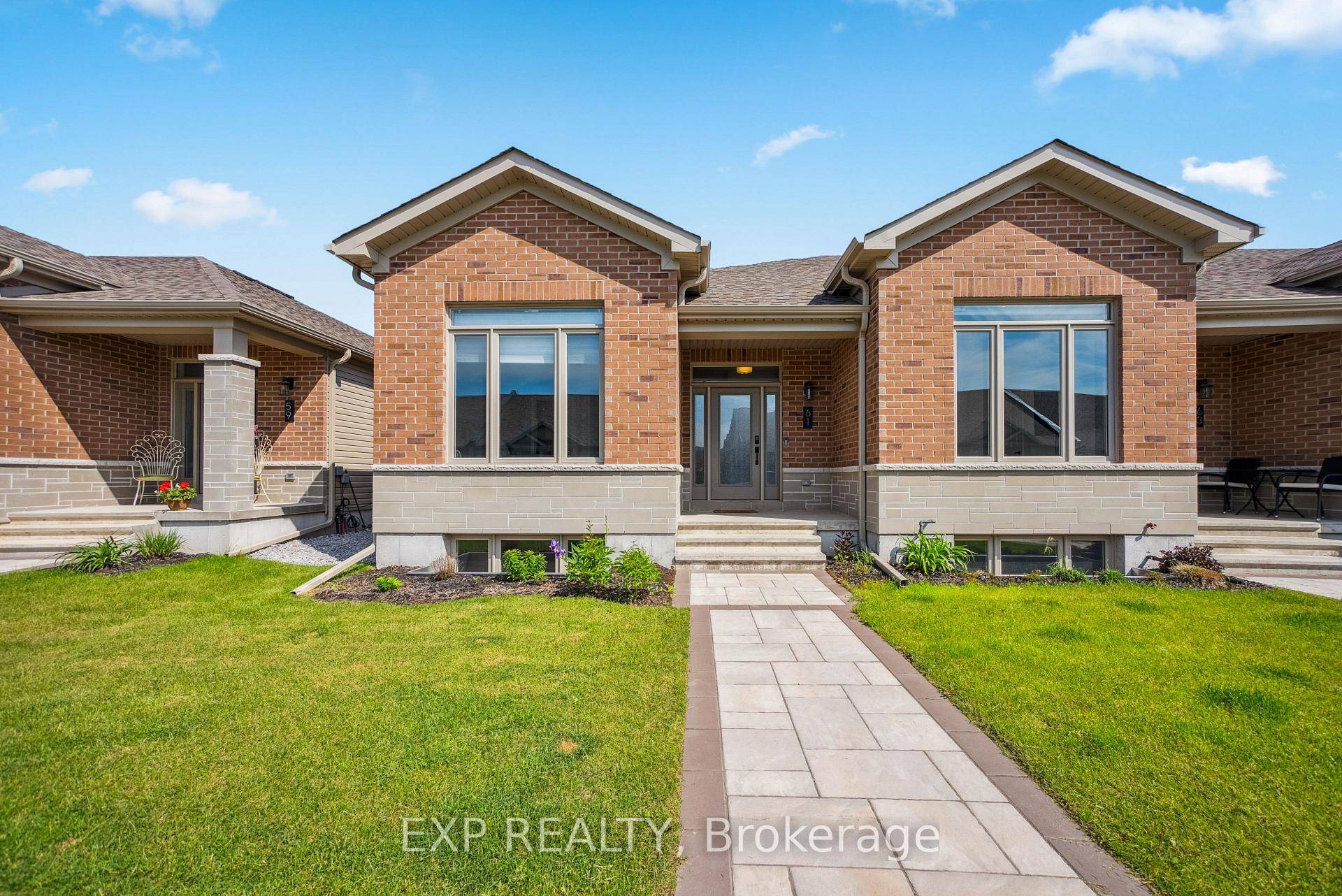 Welcome to 61 Athabaska Drive, a stunning brick bungalow townhouse nestled in one of Belleville's most desirable and fast growing neighbourhoods.
