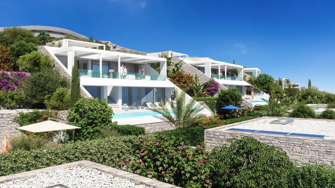 Collection of Fifteen 2- & 3- Bedroom Duplex Villas with Pool.