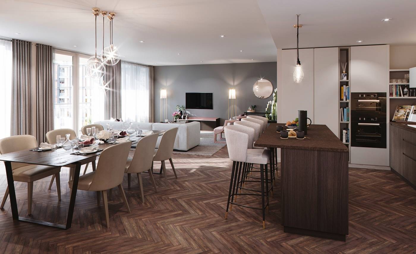 Exquisite Three Bedroom Apartment with Terrace
