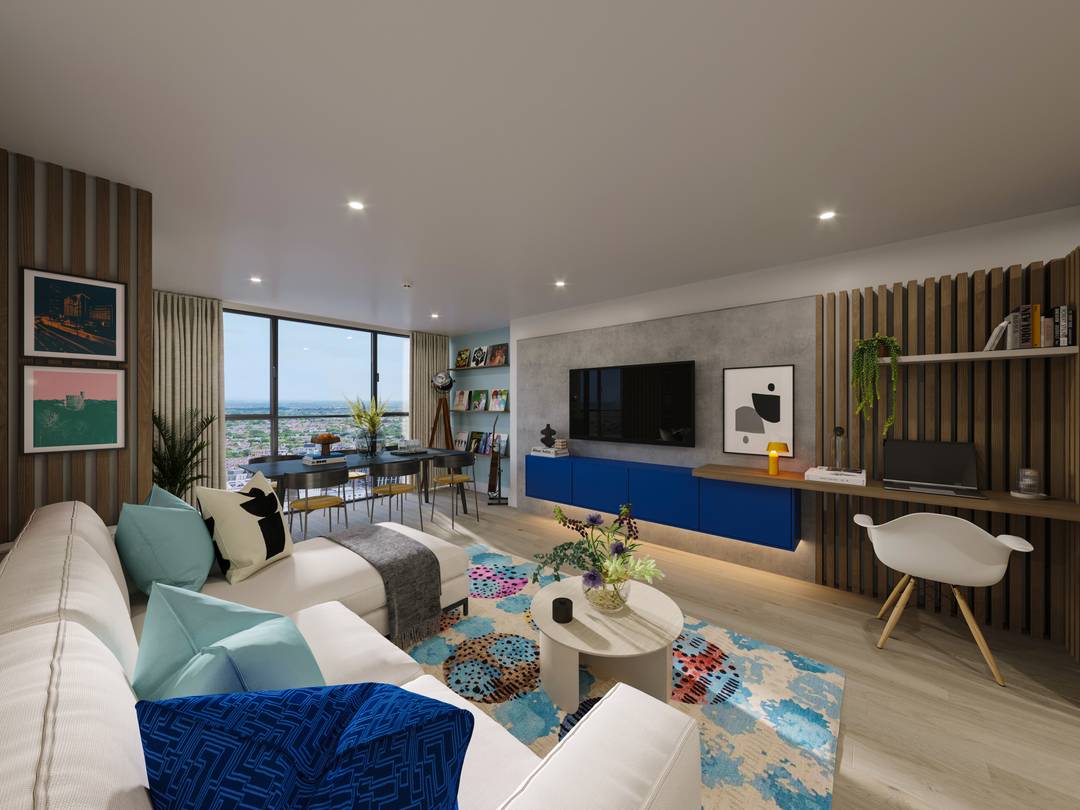 3 Bedrooms,2 Bathrooms & 2 Roof Terraces at Croydon, CR0