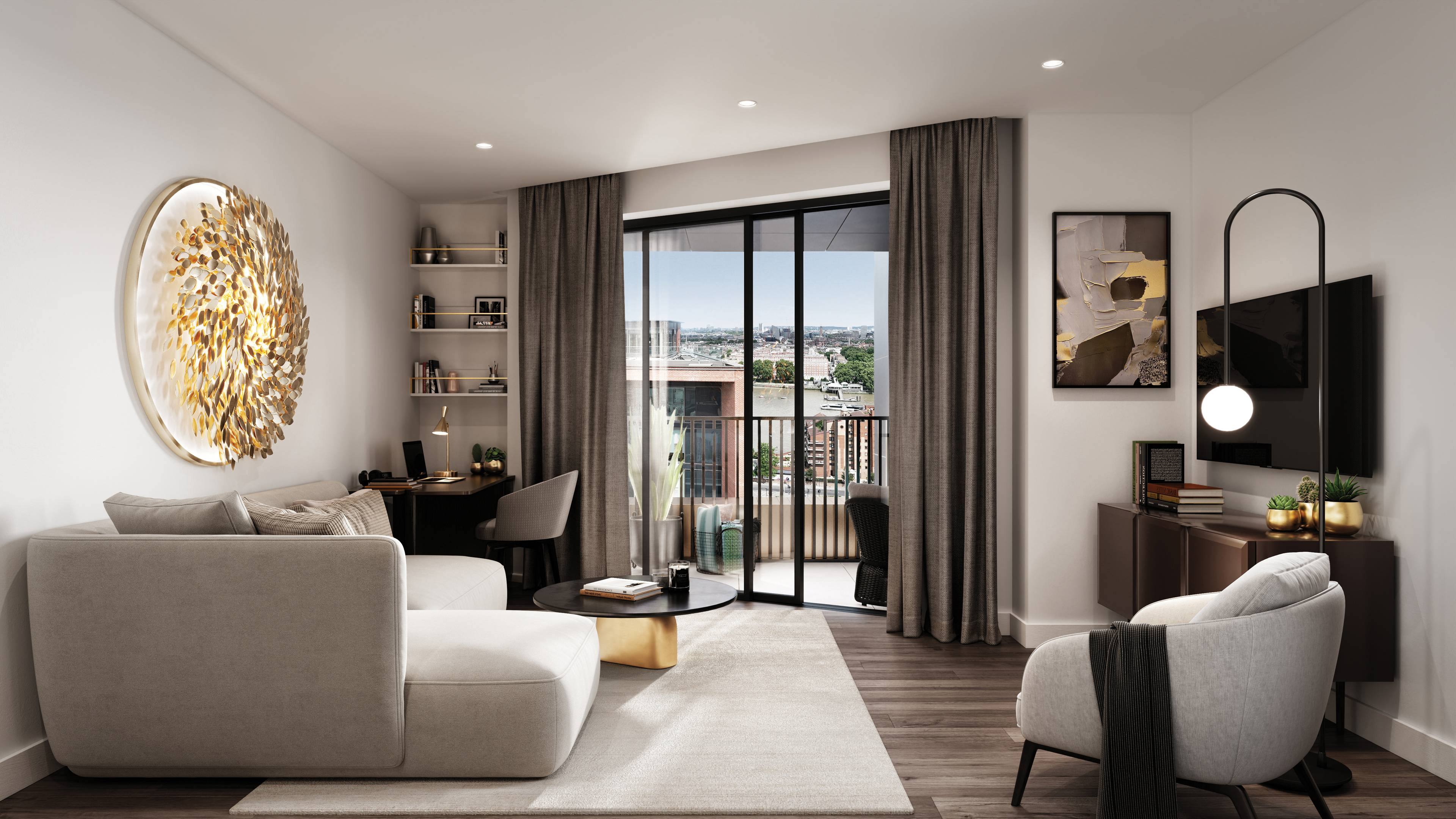 The Sloane 3 Bedrooms, 2 Bathroom & Balcony at Nine Elms, SW11.