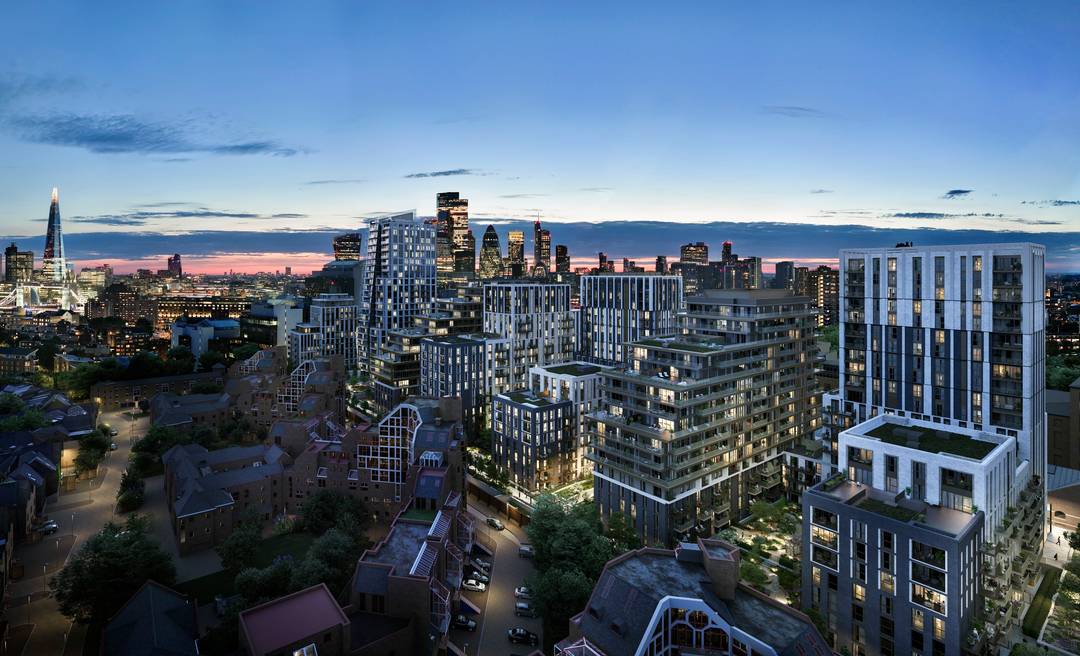 Kingfisher Court | Jade Wharf | London Dock – Two Bedroom Seventh Floor Apartment with Balcony