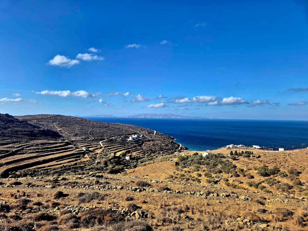 14-Acre Parcel for Sale Near Agios Romanos, Tinos Island, Greece