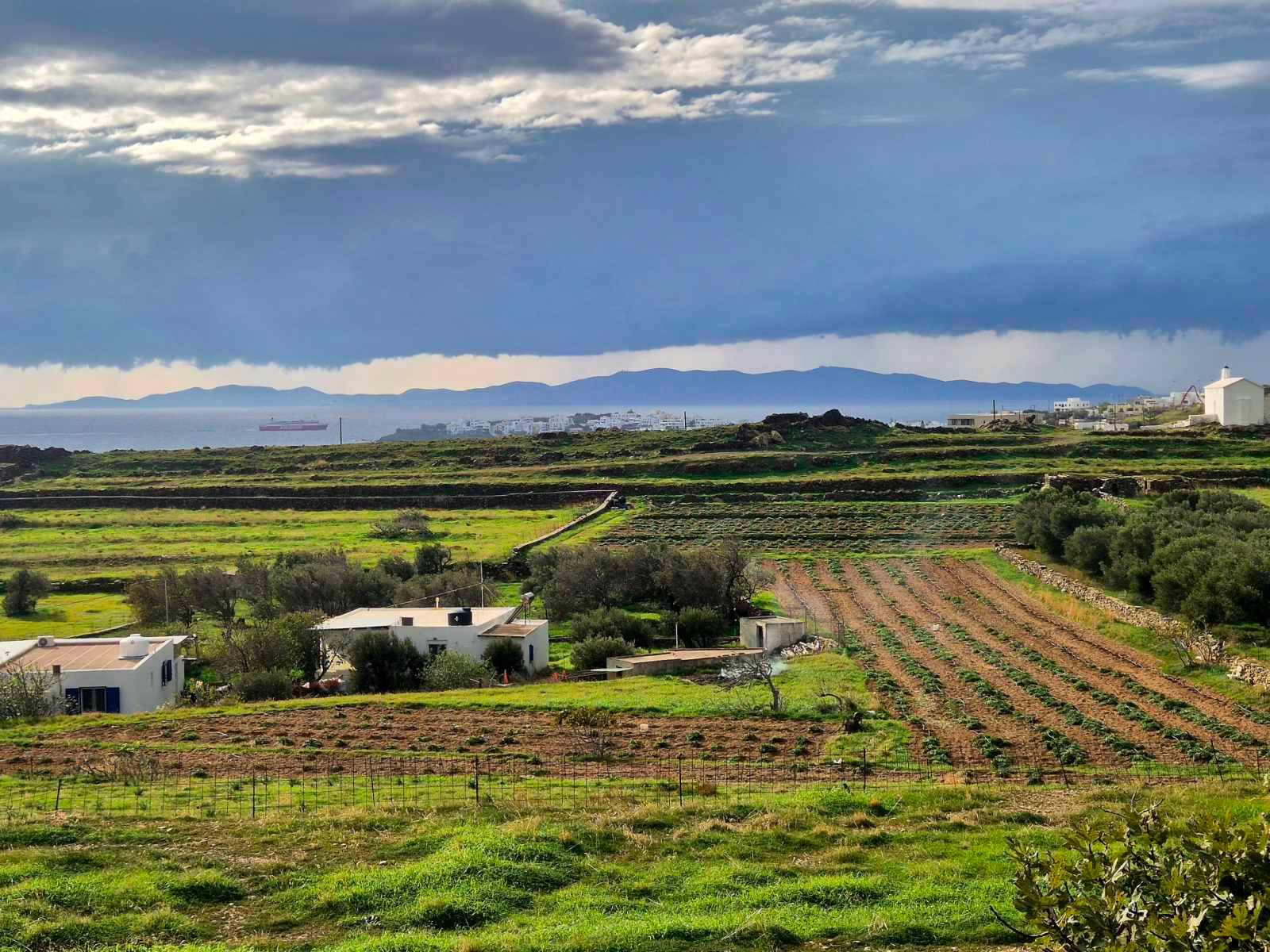 Sea View Plot in Tinos – Near Agios Fokas