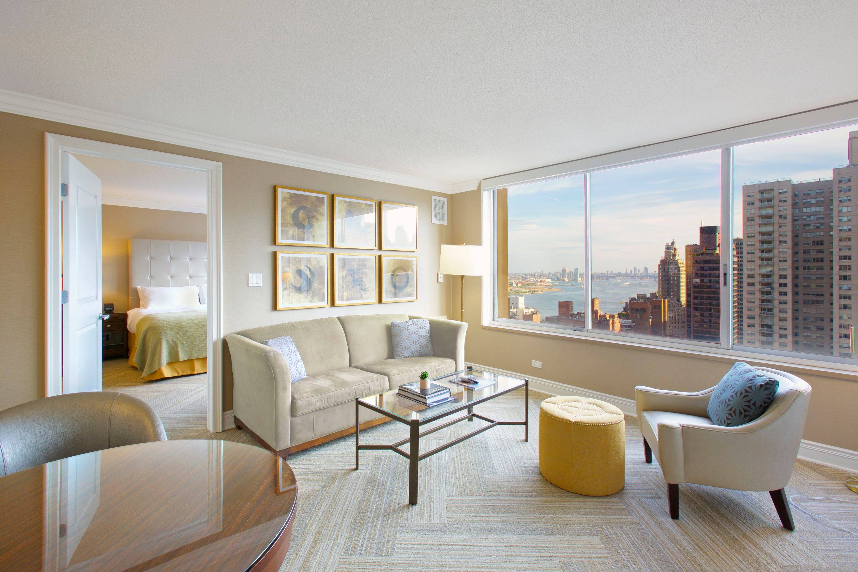 Gorgeous Sutton Place 1 Bed / 1 Bath Corner Unit with City Views in Doorman Building