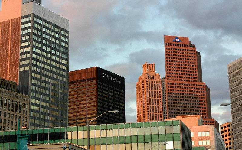 Class A Office Building Towers, Atlanta GA