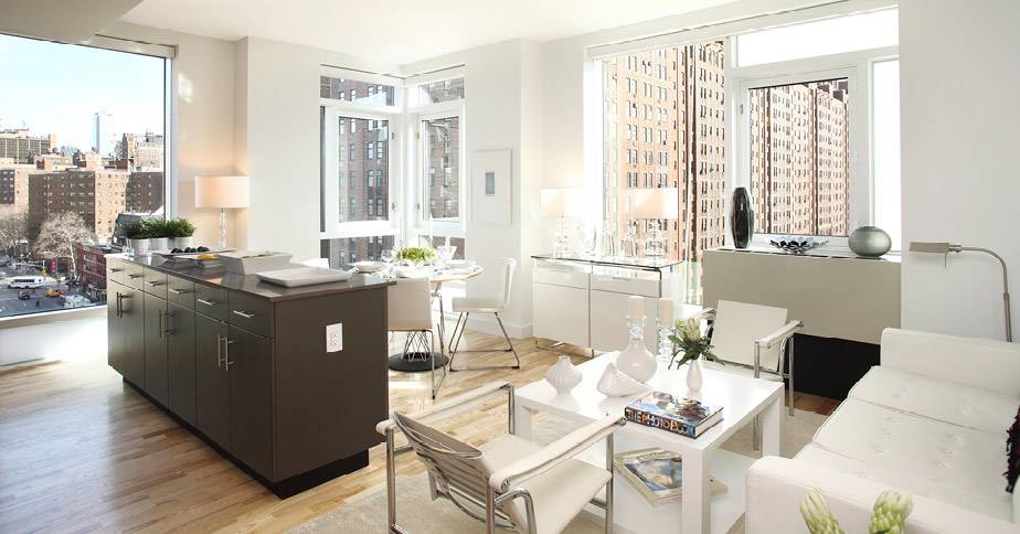 Chelsea. Spectacular 2 bedroom. Open floor-plan. Washer/Dryer in unit. City Views. Floor-to-ceiling windows. Luxury finishes. Private balcony. $6,025