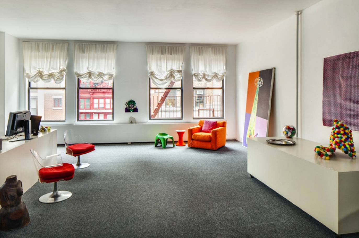 Soho Beautiful 2300 Square Feet Open Loft with Northern and Southern Exposures for Sale