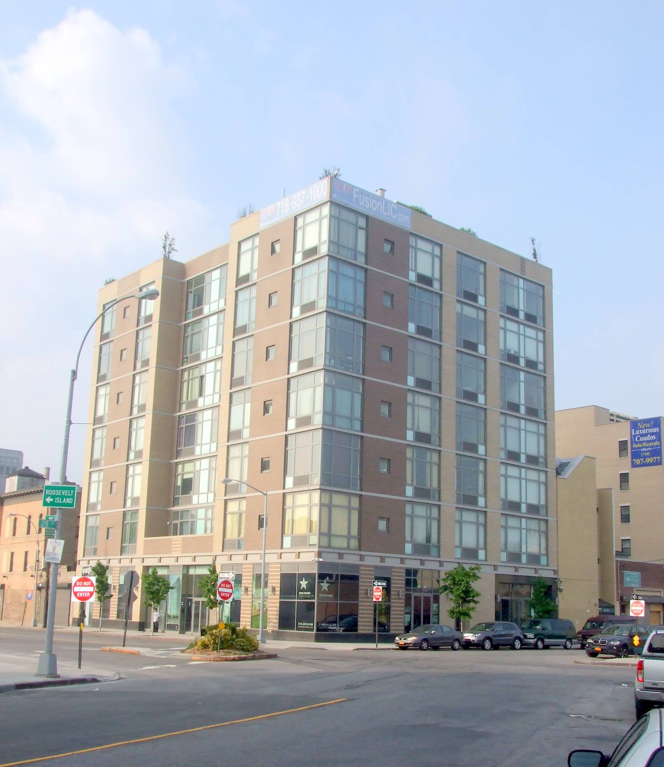 2BR, 2Bath, 1210sf Executive Style Loft, Fusion Condo, Queens Plaza