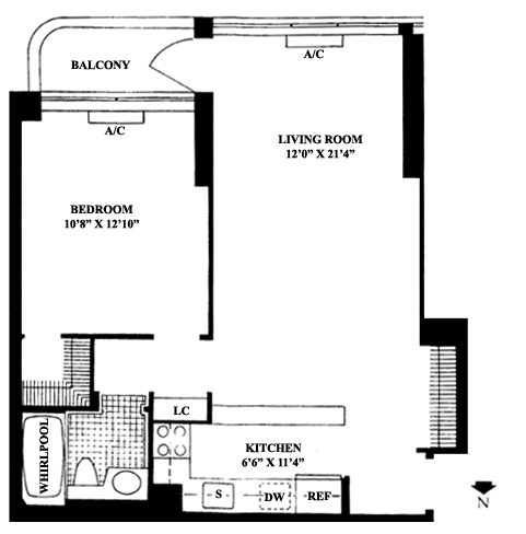 New!! Beautiful One Bedroom -High Floor -Upper East Side- $2,750 per Month