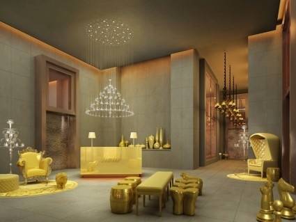 Designer Apartment Phillippe Starck, Financial District 2 bedroom 2 bath 