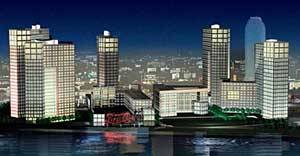 Long Island City New 3 Bedroom Penthouse Condo with Vast Terrace